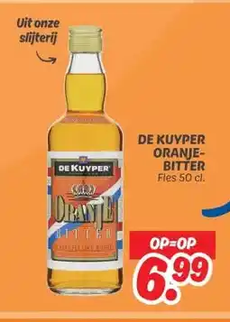 Dekamarkt DE KUYPER ORANJE- BITTER aanbieding