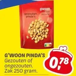 Dekamarkt G'WOON PINDA'S aanbieding