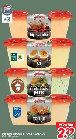 Dekamarkt JOHMA BROOD & TOAST SALADE aanbieding