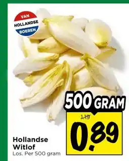 Vomar Voordeelmarkt Hollandse Witlof aanbieding