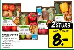 Vomar Voordeelmarkt Verspakketten aanbieding