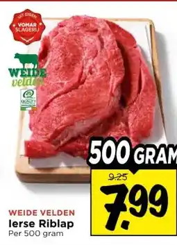 Vomar Voordeelmarkt WEIDE VELDEN lerse Riblap aanbieding