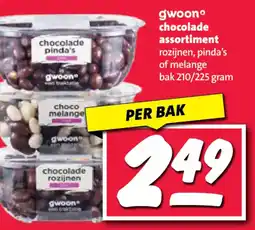Nettorama gwoon chocolade assortiment aanbieding
