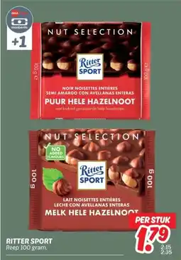 Dekamarkt RITTER SPORT aanbieding
