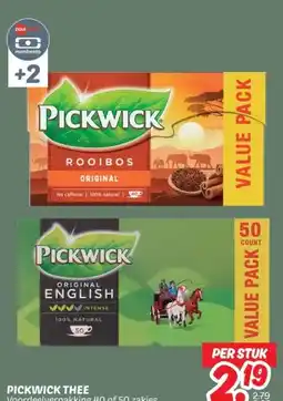 Dekamarkt PICKWICK THEE aanbieding
