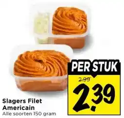 Vomar Voordeelmarkt Slagers Filet Americain aanbieding