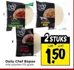 Vomar Voordeelmarkt Daily Chef Bapao aanbieding