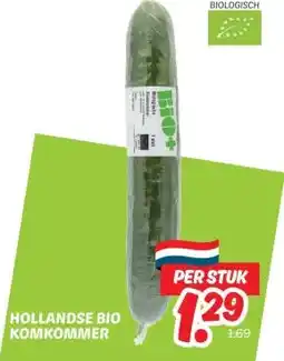 Dekamarkt HOLLANDSE BIO KOMKOMMER aanbieding