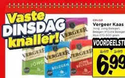 Vomar Voordeelmarkt Vergeer Kaas aanbieding