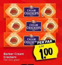 Vomar Voordeelmarkt Barber Cream Crackers aanbieding