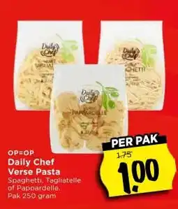 Vomar Voordeelmarkt Daily Chef Verse Pasta aanbieding