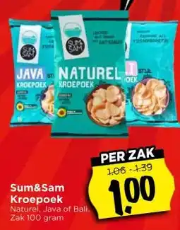 Vomar Voordeelmarkt Sum&Sam Kroepoek aanbieding