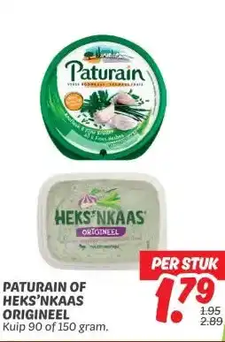 Dekamarkt PATURAIN OF HEKS'NKAAS ORIGINEEL aanbieding
