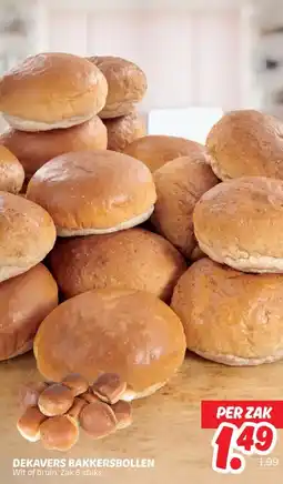 Dekamarkt DEKAVERS BAKKERSBOLLEN aanbieding