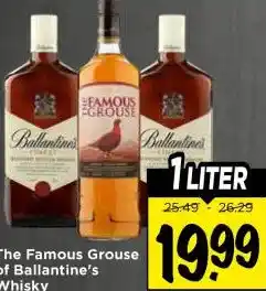 Vomar Voordeelmarkt The Famous Grouse of Ballantine's Whisky aanbieding