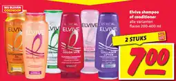 Nettorama Elvive shampoo of conditioner aanbieding