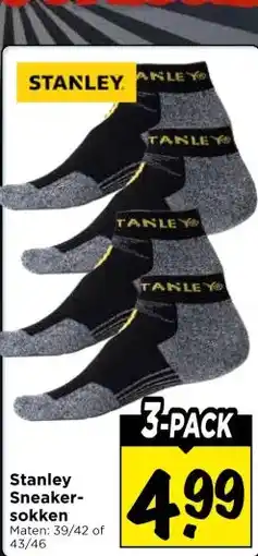 Vomar Voordeelmarkt Stanley Sneaker- sokken aanbieding
