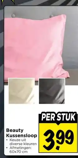 Vomar Voordeelmarkt Beauty Kussensloop aanbieding