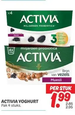 Dekamarkt ACTIVIA YOGHURT aanbieding