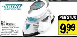 Vomar Voordeelmarkt Shine Mini Strijkijzer aanbieding