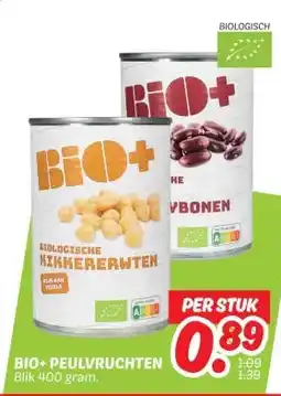 Dekamarkt BIO+ PEULVRUCHTEN aanbieding