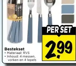 Vomar Voordeelmarkt Bestekset aanbieding