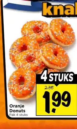 Vomar Voordeelmarkt Oranje Donuts aanbieding