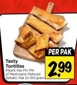 Vomar Voordeelmarkt Tasty Tortillas aanbieding
