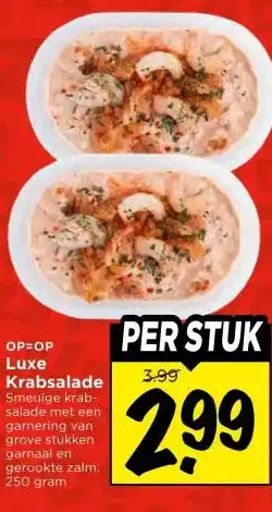 Vomar Voordeelmarkt Luxe Krabsalade aanbieding