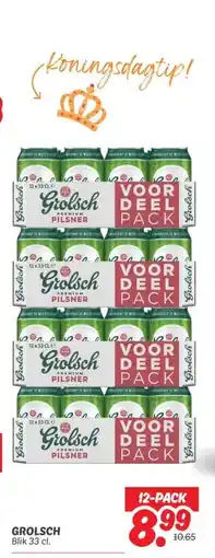 Dekamarkt GROLSCH aanbieding