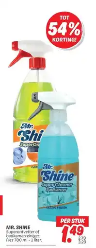 Dekamarkt MR. SHINE aanbieding