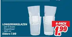 Dekamarkt LONGDRINKGLAZEN aanbieding