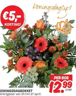 Dekamarkt KONINGSDAGBOEKET aanbieding