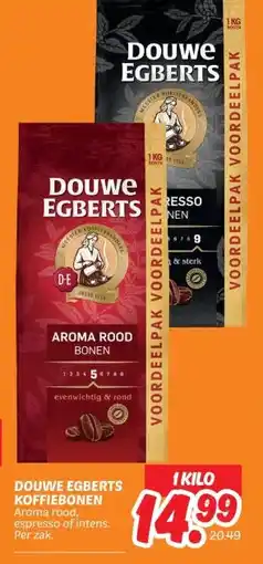 Dekamarkt DOUWE EGBERTS KOFFIEBONEN aanbieding