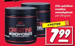 Nettorama XXL nutrition creatine monohydraat aanbieding