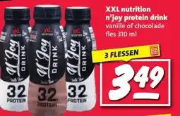 Nettorama XXL nutrition n'joy protein drink aanbieding