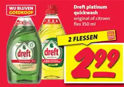 Nettorama Dreft platinum quickwash aanbieding