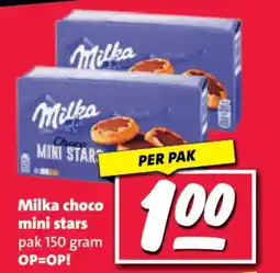 Nettorama Milka choco mini stars aanbieding