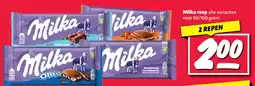 Nettorama Milka reep aanbieding