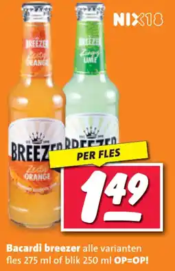 Nettorama Bacardi breezer aanbieding