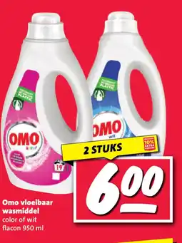 Nettorama Omo vloeibaar wasmiddel aanbieding