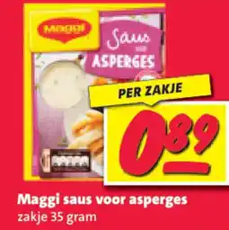 Nettorama Maggi saus voor asperges aanbieding