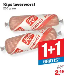 Coop Kips leverworst aanbieding