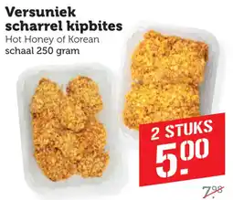 Coop Versuniek scharrel kipbites aanbieding
