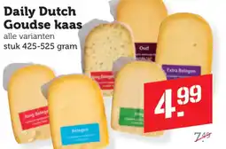 Coop Daily Dutch Goudse kaas aanbieding