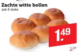 Coop Zachte witte bollen aanbieding
