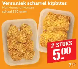Coop Versuniek scharrel kipbites aanbieding