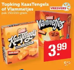 Coop Topking KaasTengels of Vlammetjes aanbieding