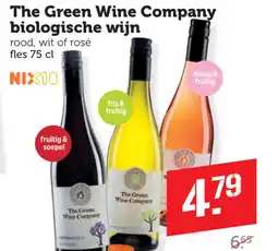Coop The Green Wine Company biologische wijn aanbieding