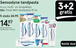 Etos Sensodyne tandpasta aanbieding